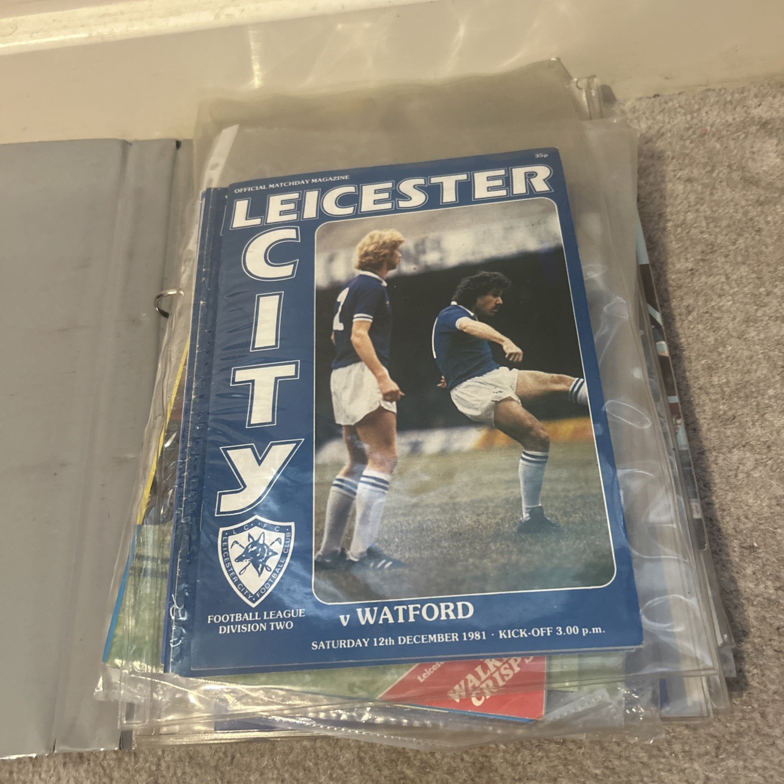 Leicester City Football Programmes 60's To 90's for sale on Ebay