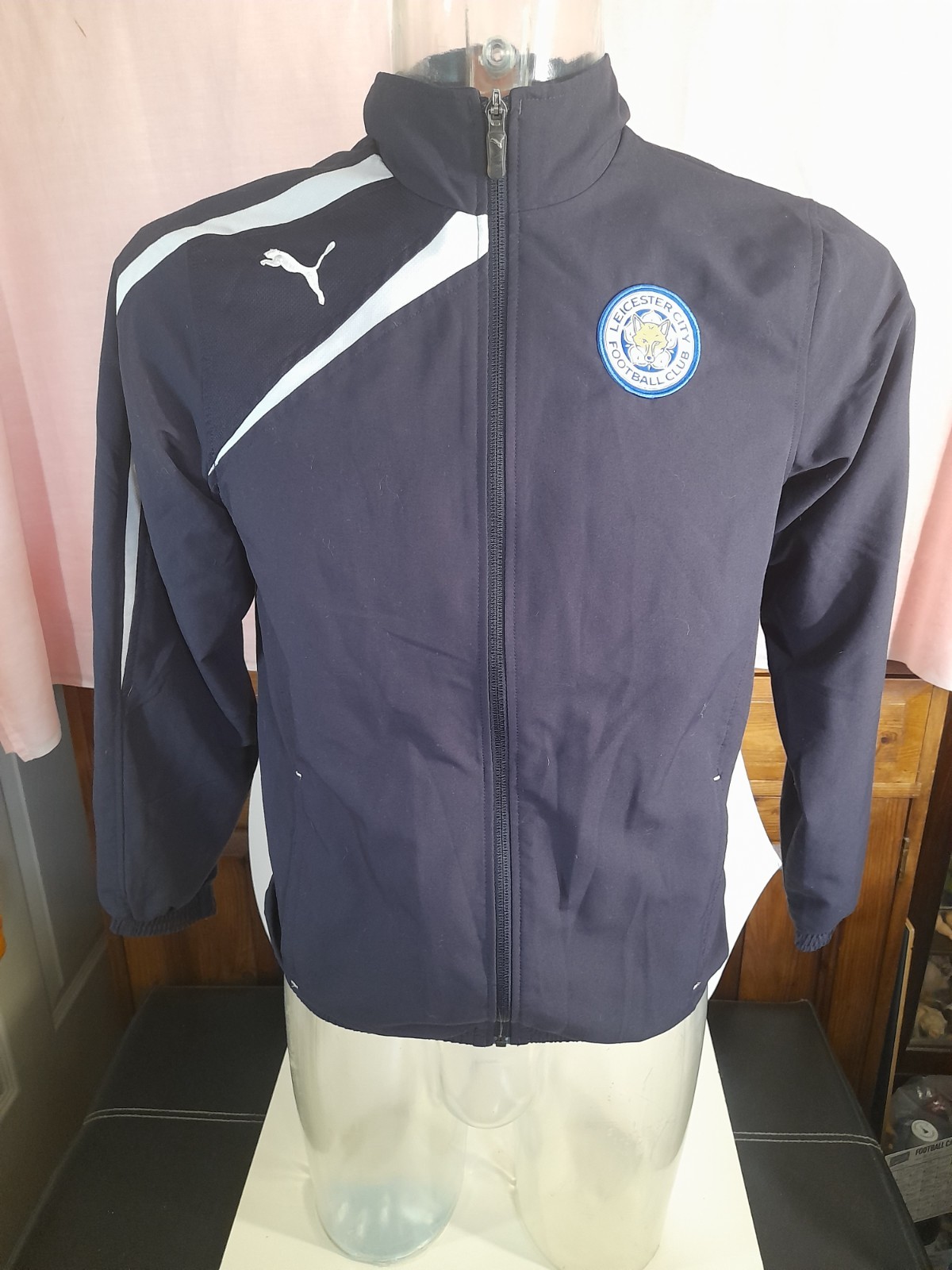 leicester city football club shirt jacket boys xl for sale on Ebay