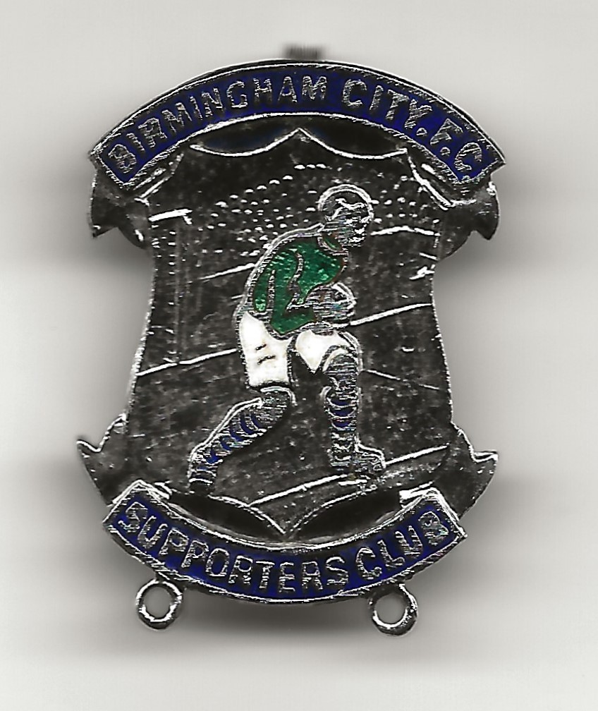 Birmingham City Football Badge Pin Supporters Club for sale on Ebay