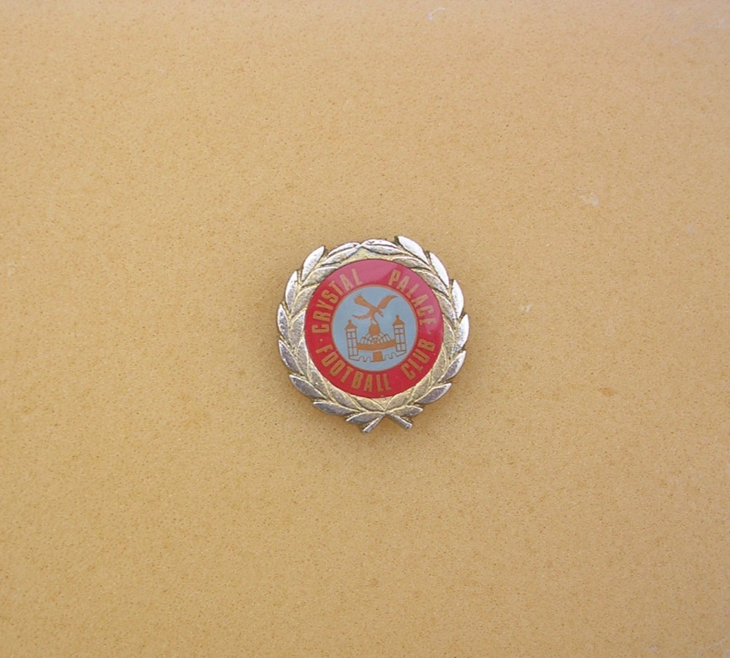 CRYSTAL PALACE F.C. COFFER FOOTBALL BADGE for sale on Ebay