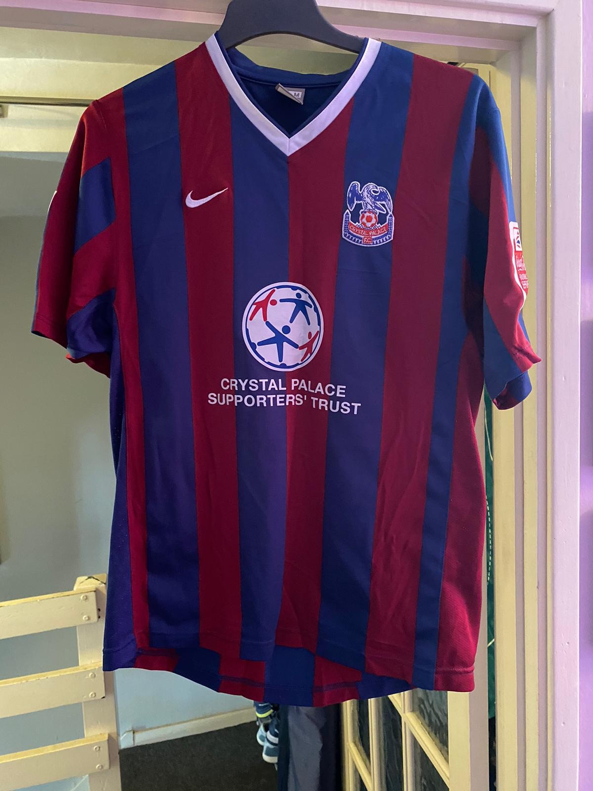 Crystal Palace Nick Carle 2009/2010 Shirt Size M for sale on Ebay