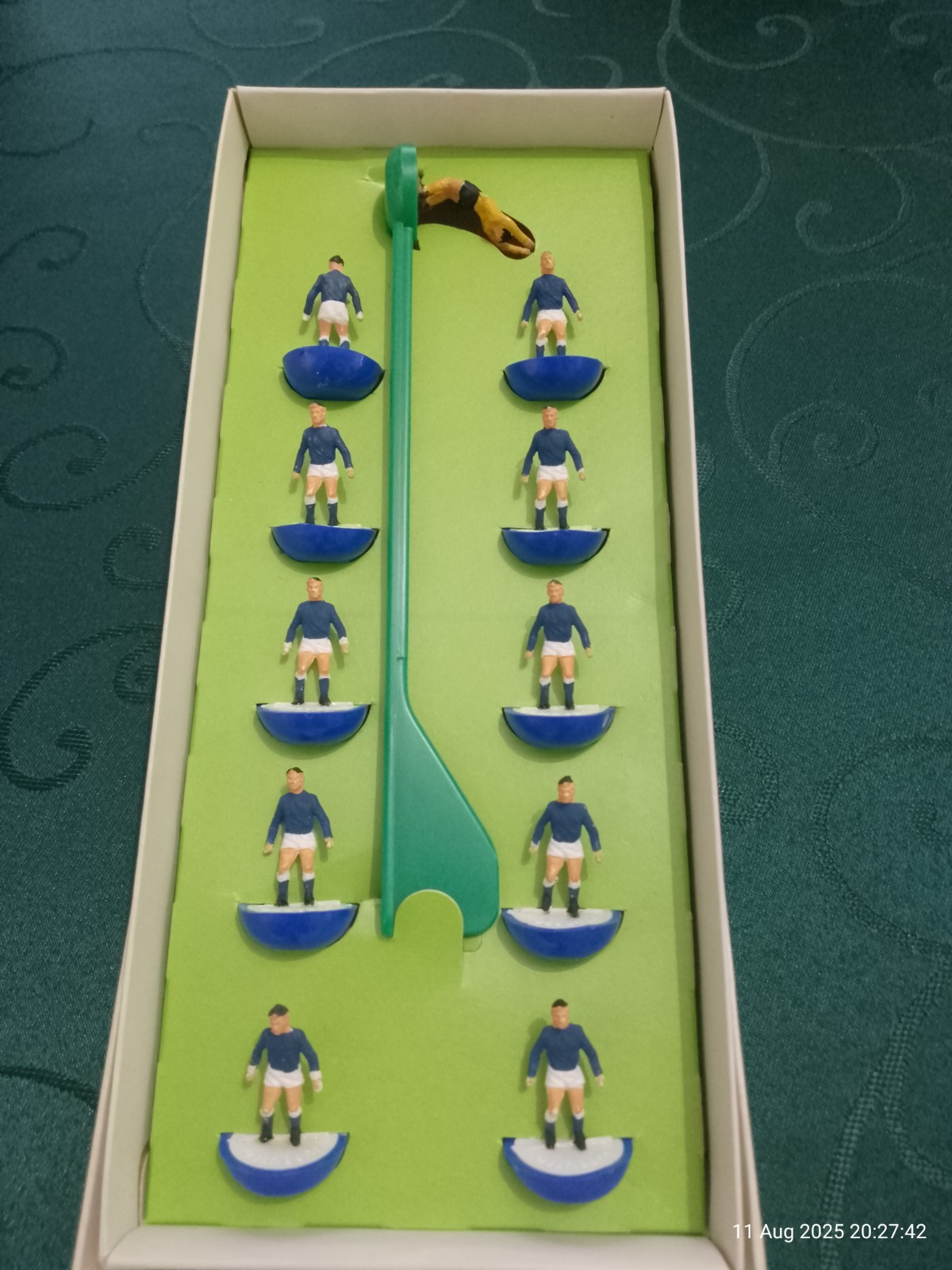 subbuteo heavyweight team Everton/Ipswich/chesterfield ref. 2 for sale on Ebay
