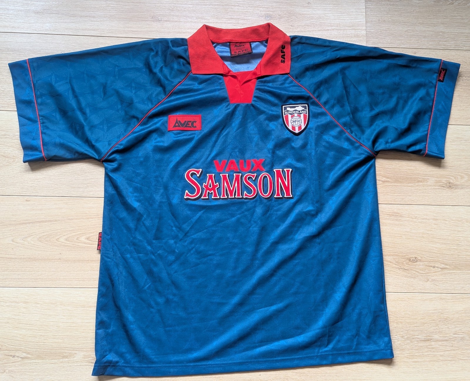 Sunderland AFC 1994 - 96 Away shirt Avec original Large mens for sale on Ebay