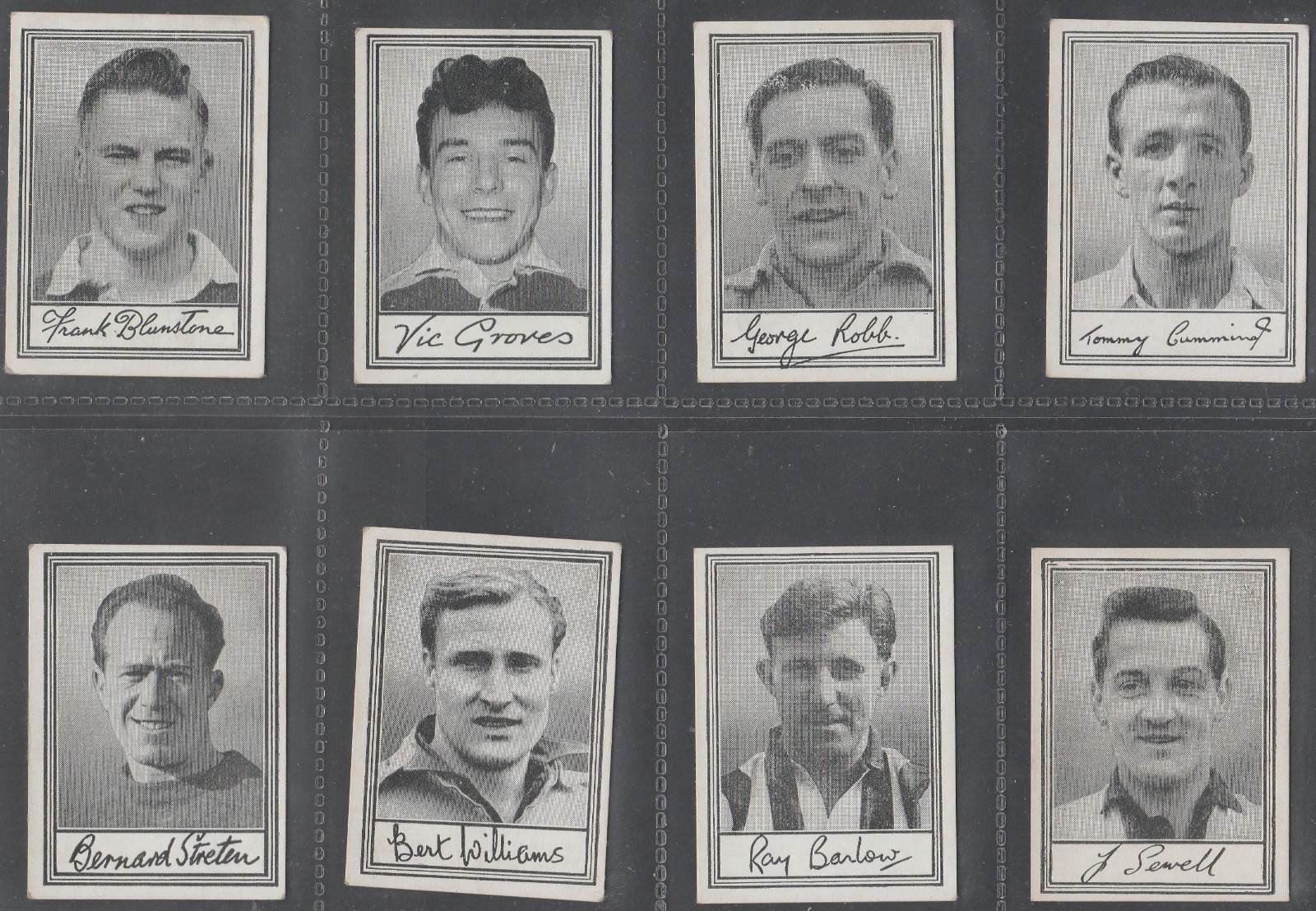 8 CARD LOT BARRATT FAMOUS FOOTBALLERS SERIES A3 Chelsea-Wolves-Tottenham-W.B.A for sale on Ebay