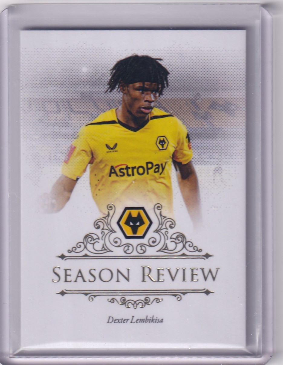 2023 FUTERA WOLVES DEXTER LEMBIKISA 27/30 #SRW10 for sale on Ebay