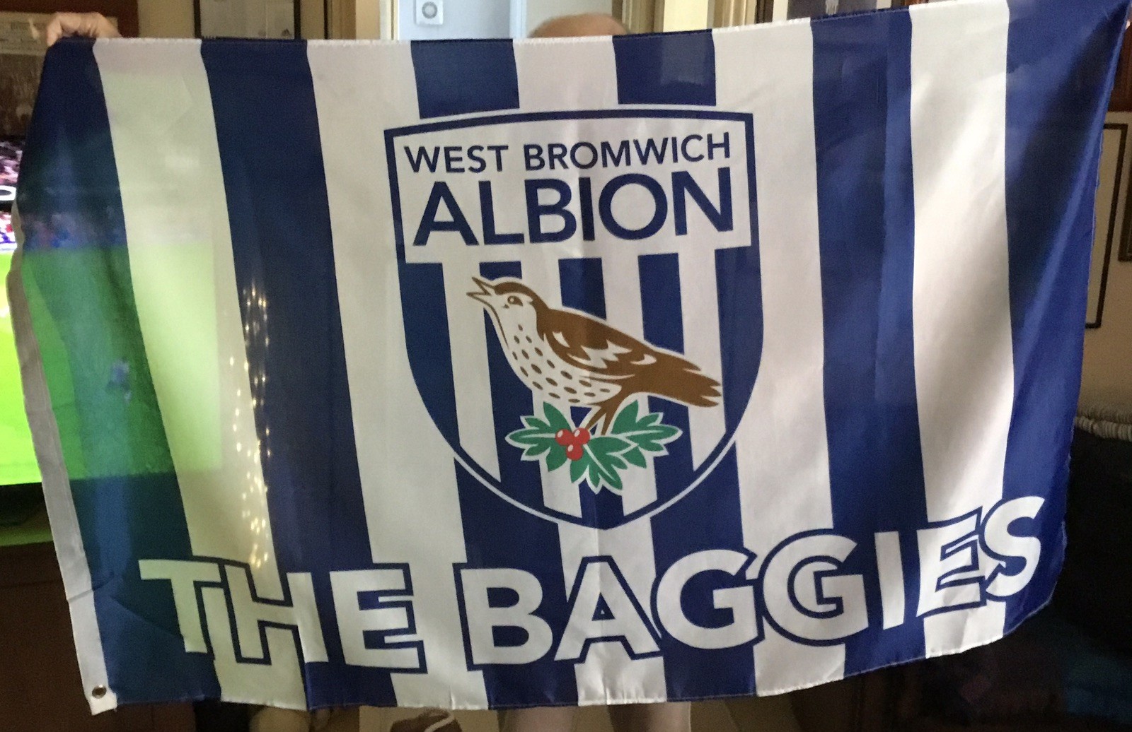 WEST BROMWICH ALBION FC - FLAG for sale on Ebay