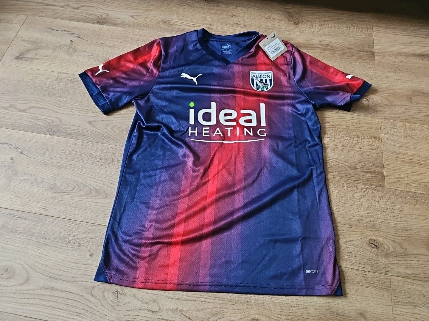west bromwich albion shirt Size M for sale on Ebay