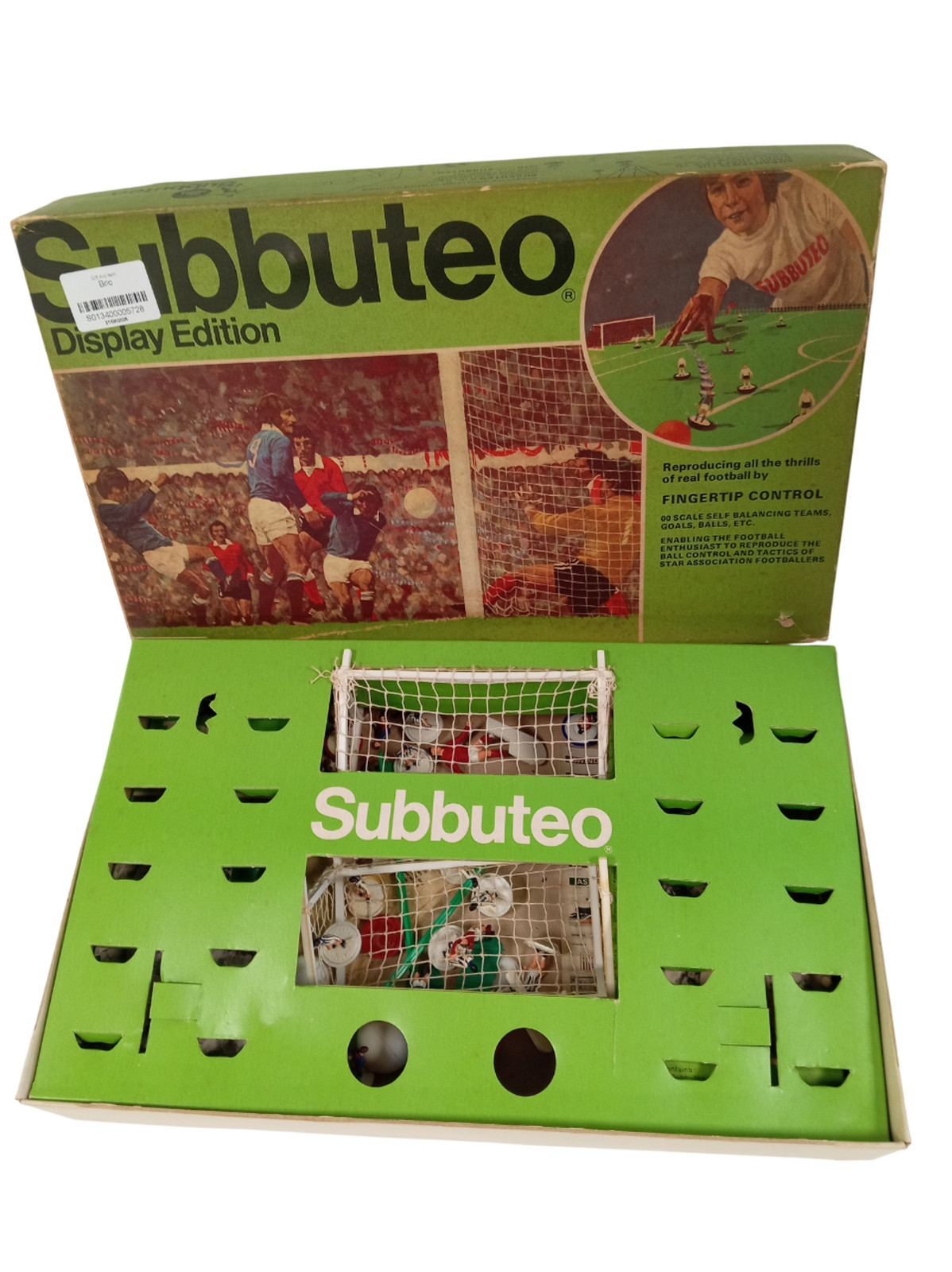 Vintage Subbuteo Display Edition Table Soccer Game Set with Teams Collectible for sale on Ebay
