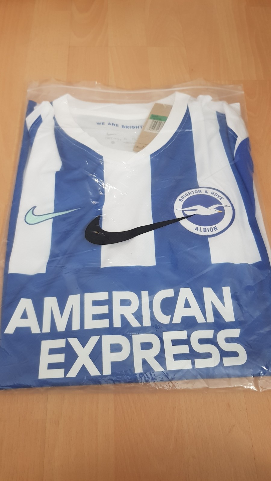 brighton and hove albion shirt xl home new for sale on Ebay
