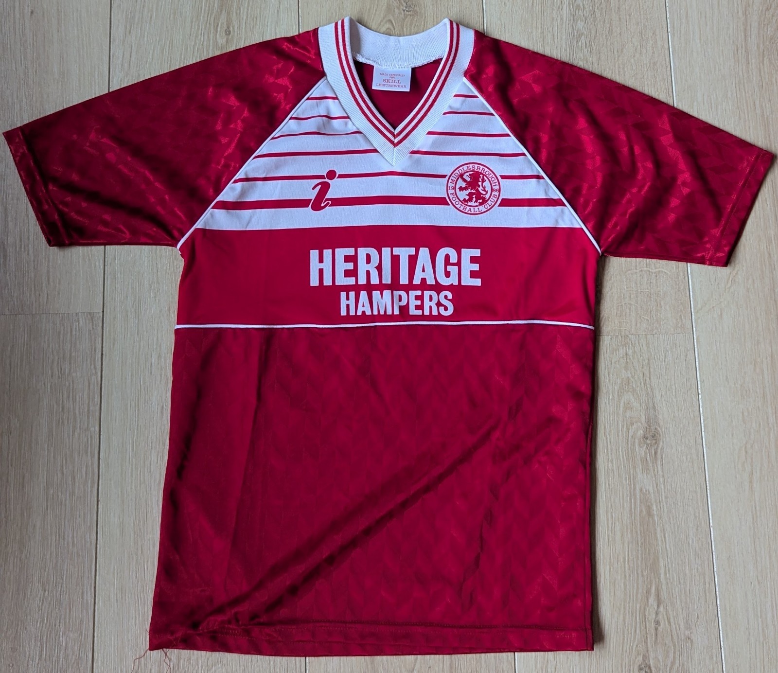 Middlesbrough 1988-89 home shirt 30/32 Size LB for sale on Ebay