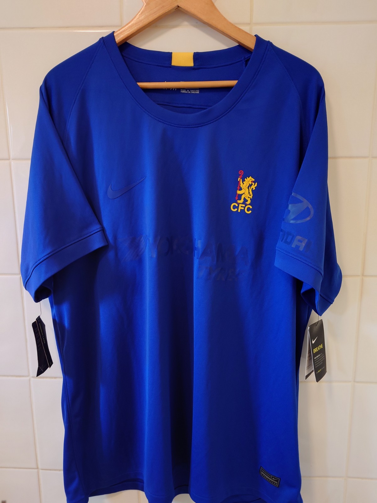 GENUINE BNWTS NIKE CHELSEA Stadium Cup Shirt Mens 2019/20 .2x Large for sale on Ebay