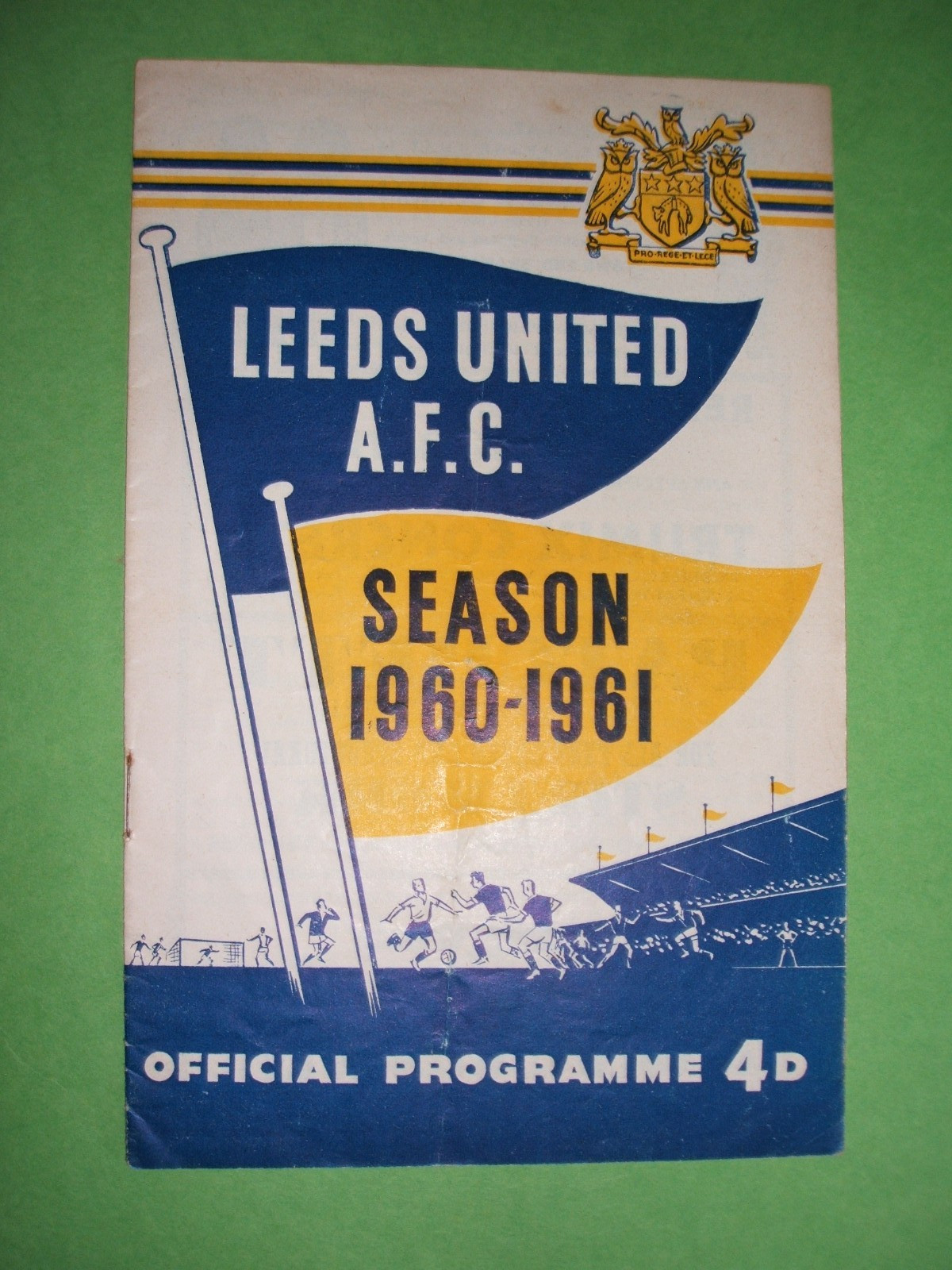 LEEDS UNITED V DERBY COUNTY (TUES 27TH DEC 1960) for sale on Ebay