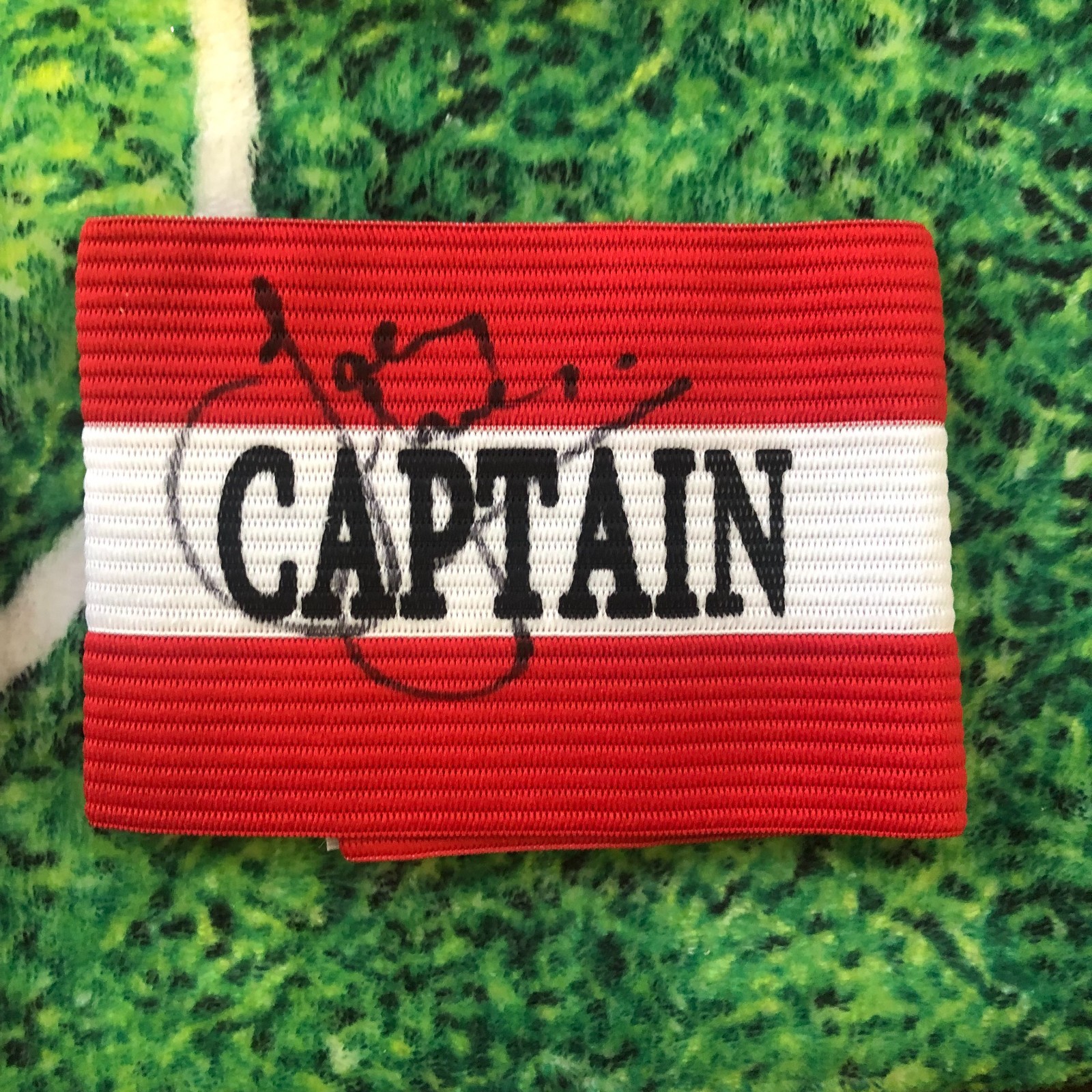 Joey Jones Of Wales, Wrexham, Liverpool & Chelsea Signed Captains Armband wCOA for sale on Ebay