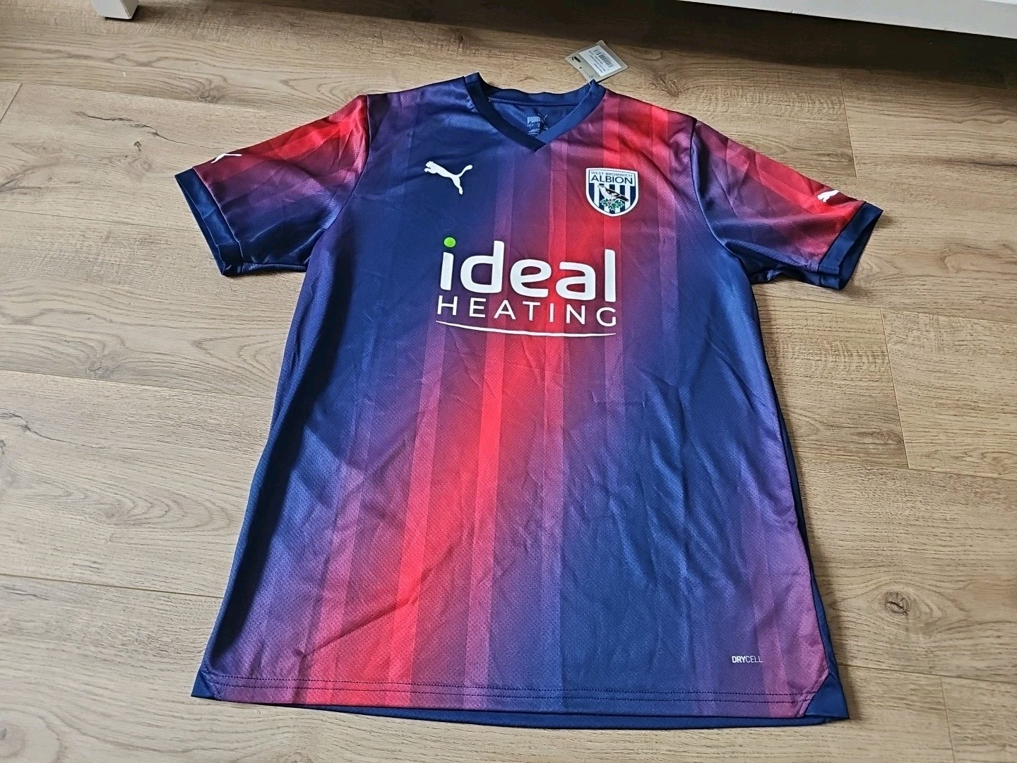 west bromwich albion shirt Size L for sale on Ebay