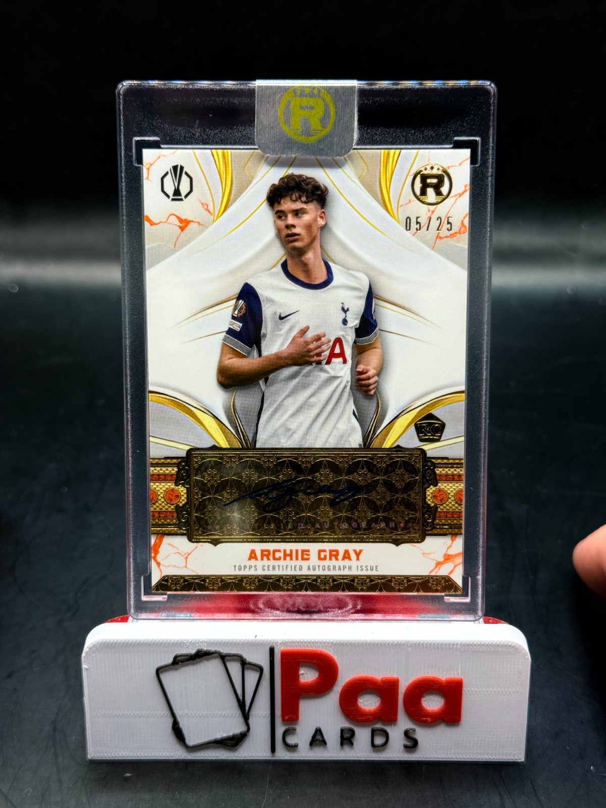 Topps - Reverence - Auto - Tottenham Hotspur - Archie Gray /25 - Rookie - for sale on Ebay