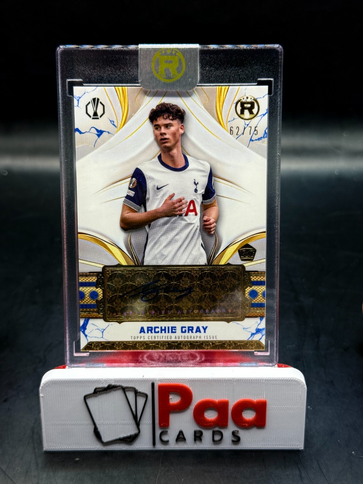 Topps - Reverence - Auto - Tottenham Hotspur - Archie Gray /75 - Rookie - for sale on Ebay