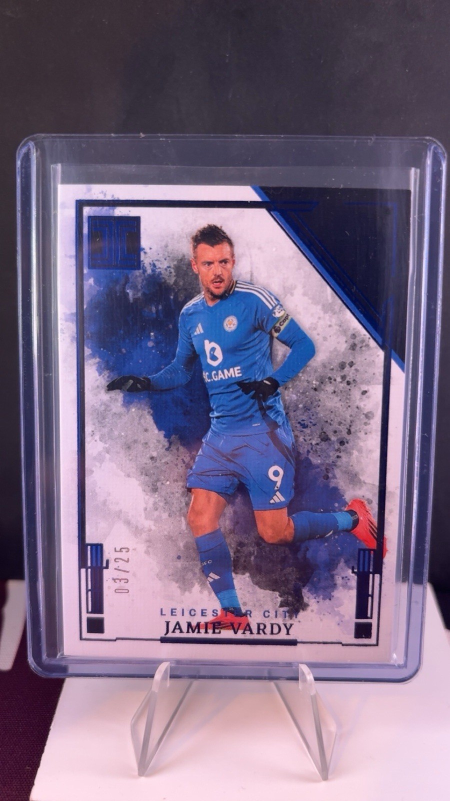Jamie Vardy Leicester City 3/25 SP Colour Match Panini Impeccable 2024-2025 for sale on Ebay