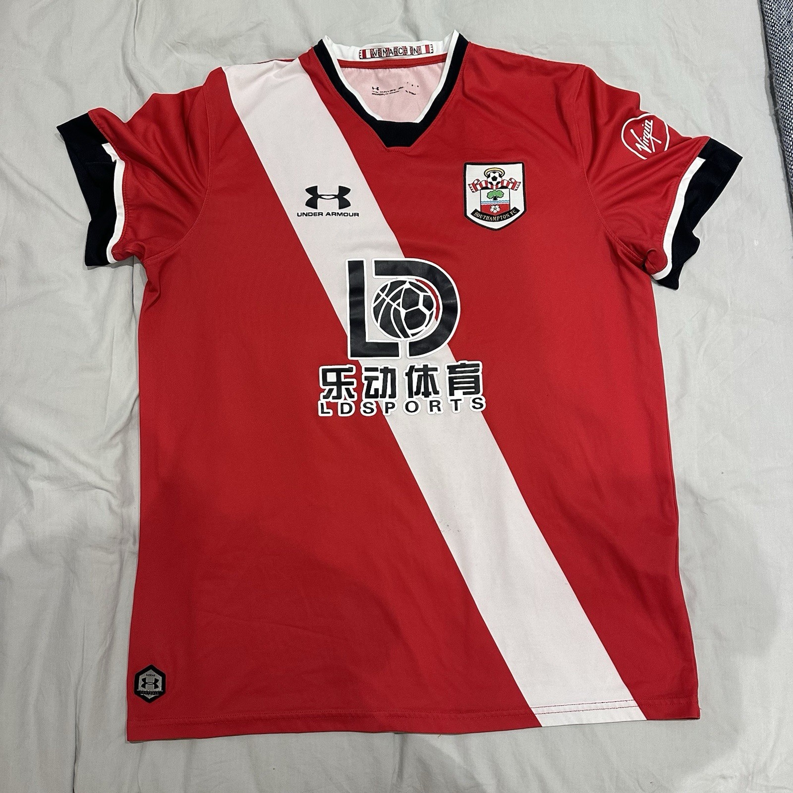 Southampton FC Under Armour 2020/21 Kit Size Large for sale on Ebay