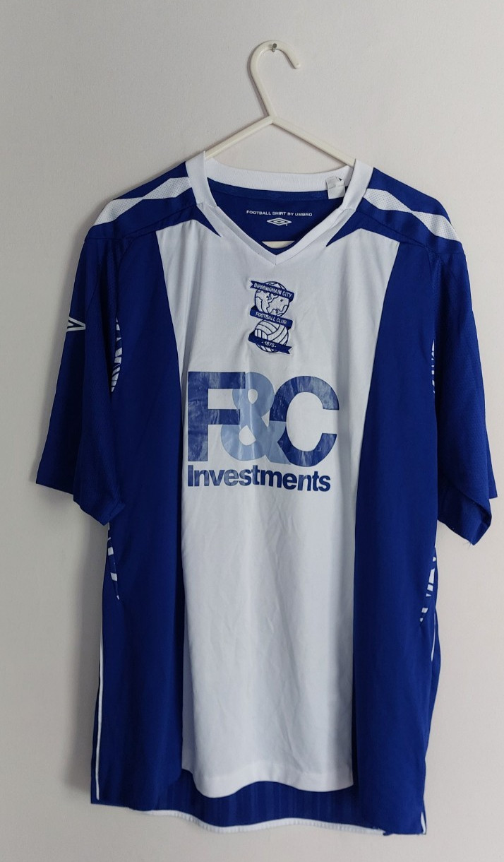 Birmingham City 2007/8 home shirt L for sale on Ebay