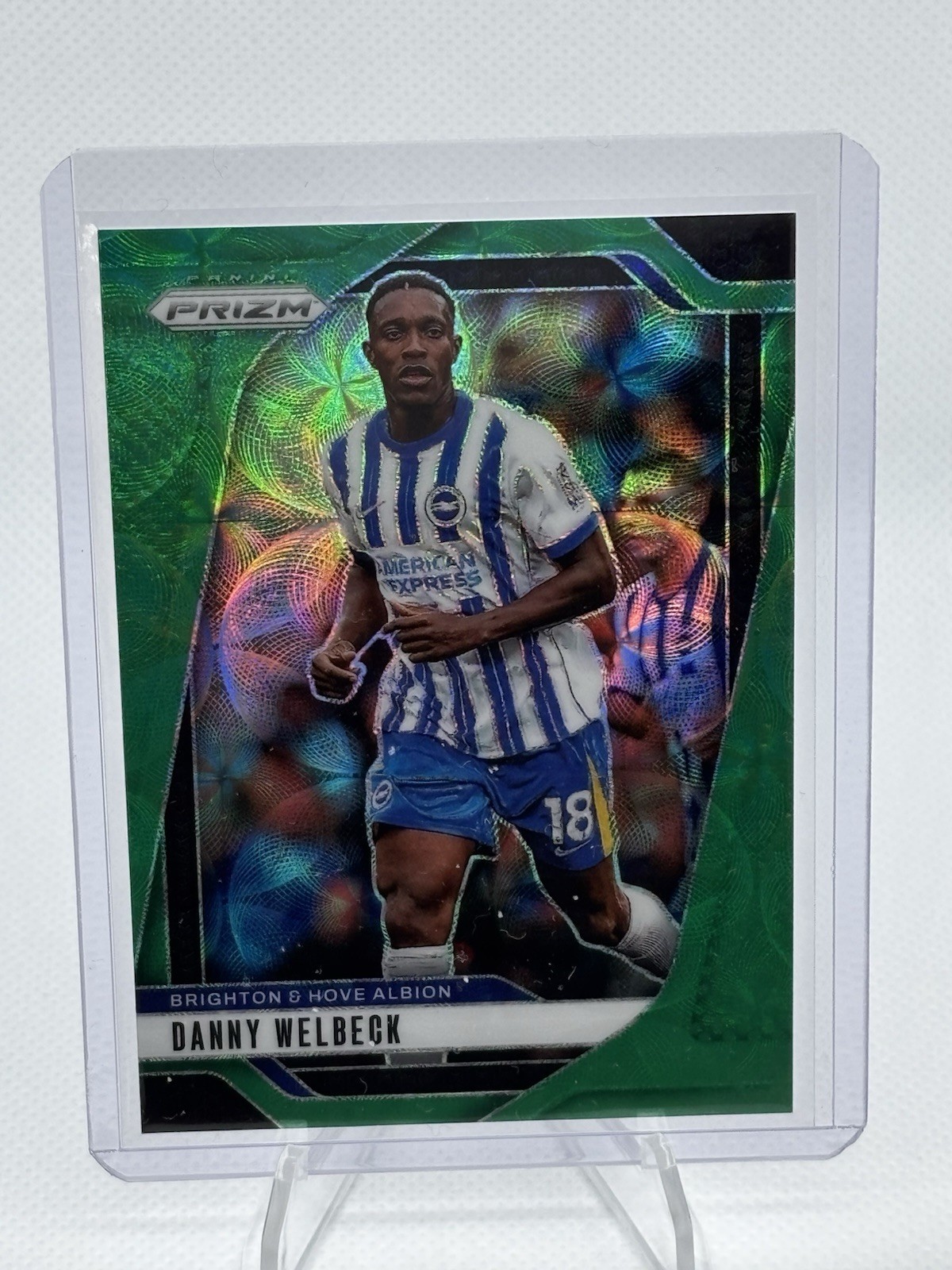 Danny Welbeck Panini Prizm Choice Green /5 Brighton Fc 2024-25 for sale on Ebay