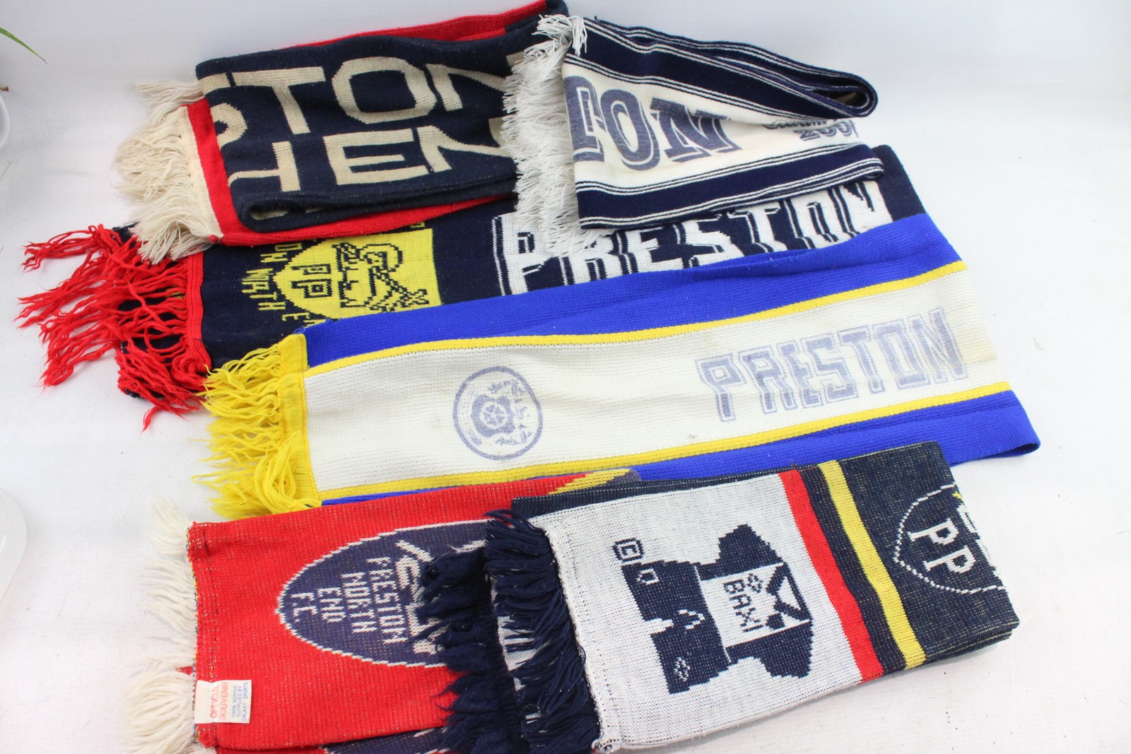 Preston North End Scarf Collection Assorted Colours and Designs Different Eras  for sale on Ebay