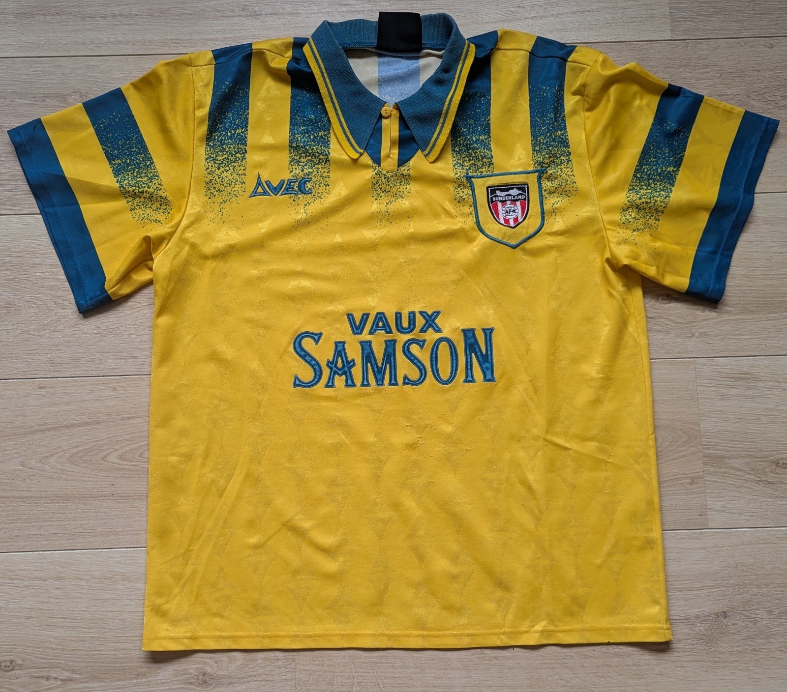 Sunderland AFC 1995 - 97 3rd shirt Avec original medium mens for sale on Ebay