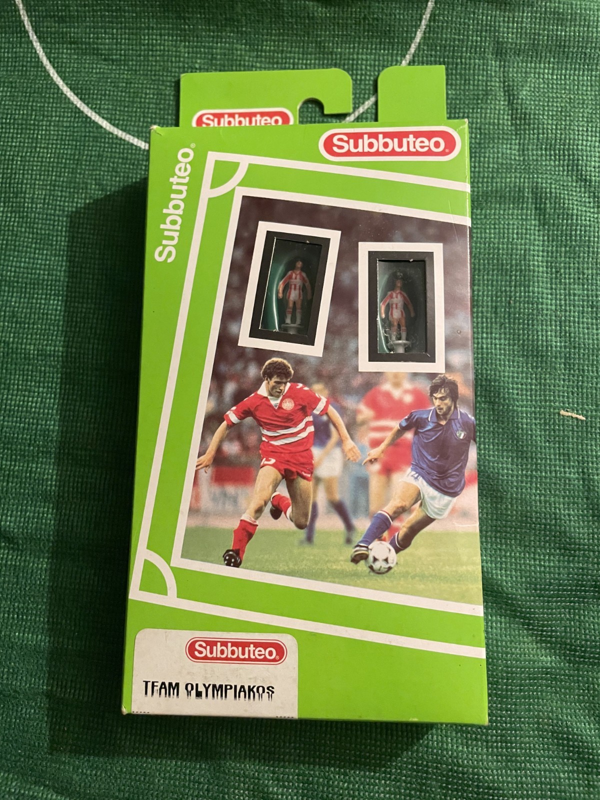 Subbuteo lightweight team 63159 OLYMPIAKOS NUMBERED BOX for sale on Ebay