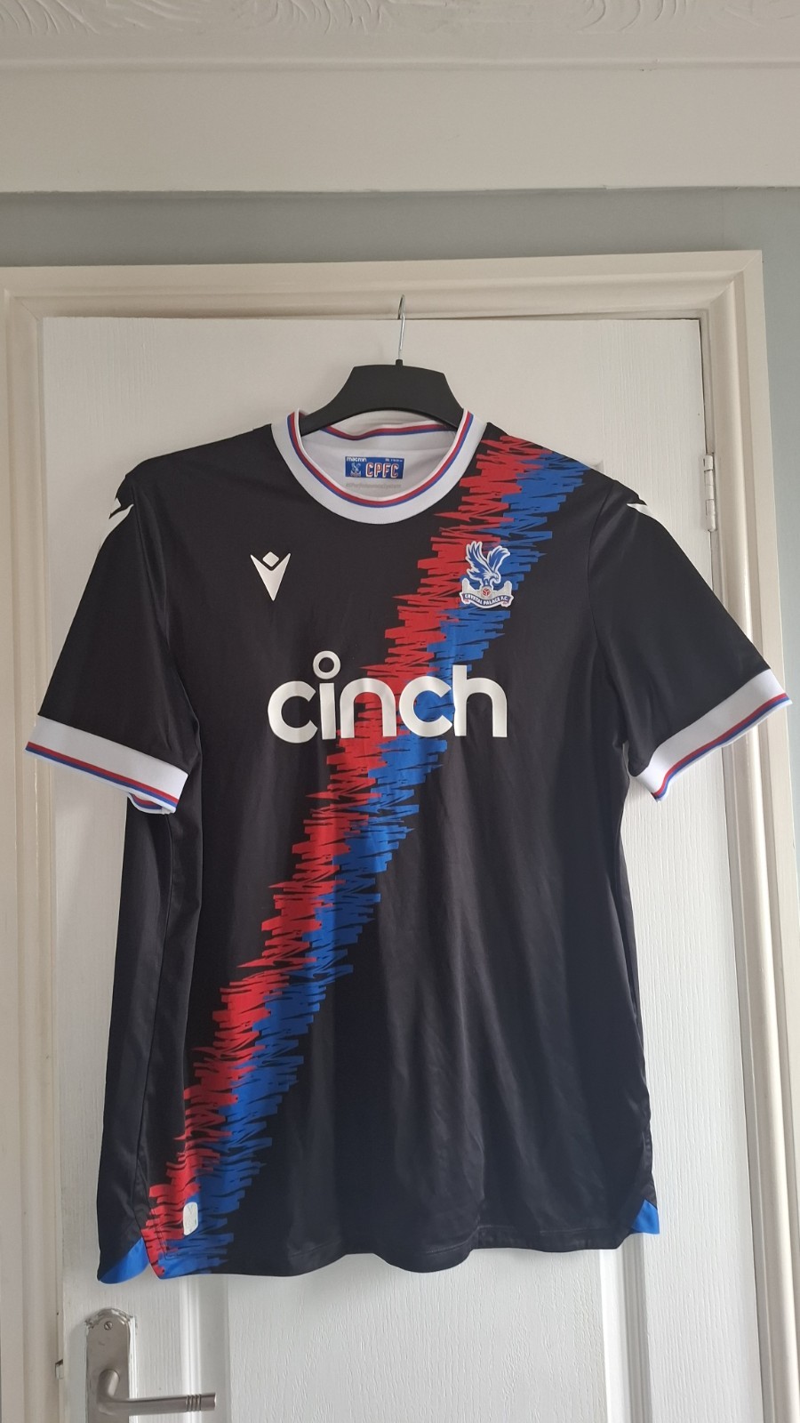 Crystal Palace 2022/23 Season Black 3rd Shirt Size 3XL for sale on Ebay