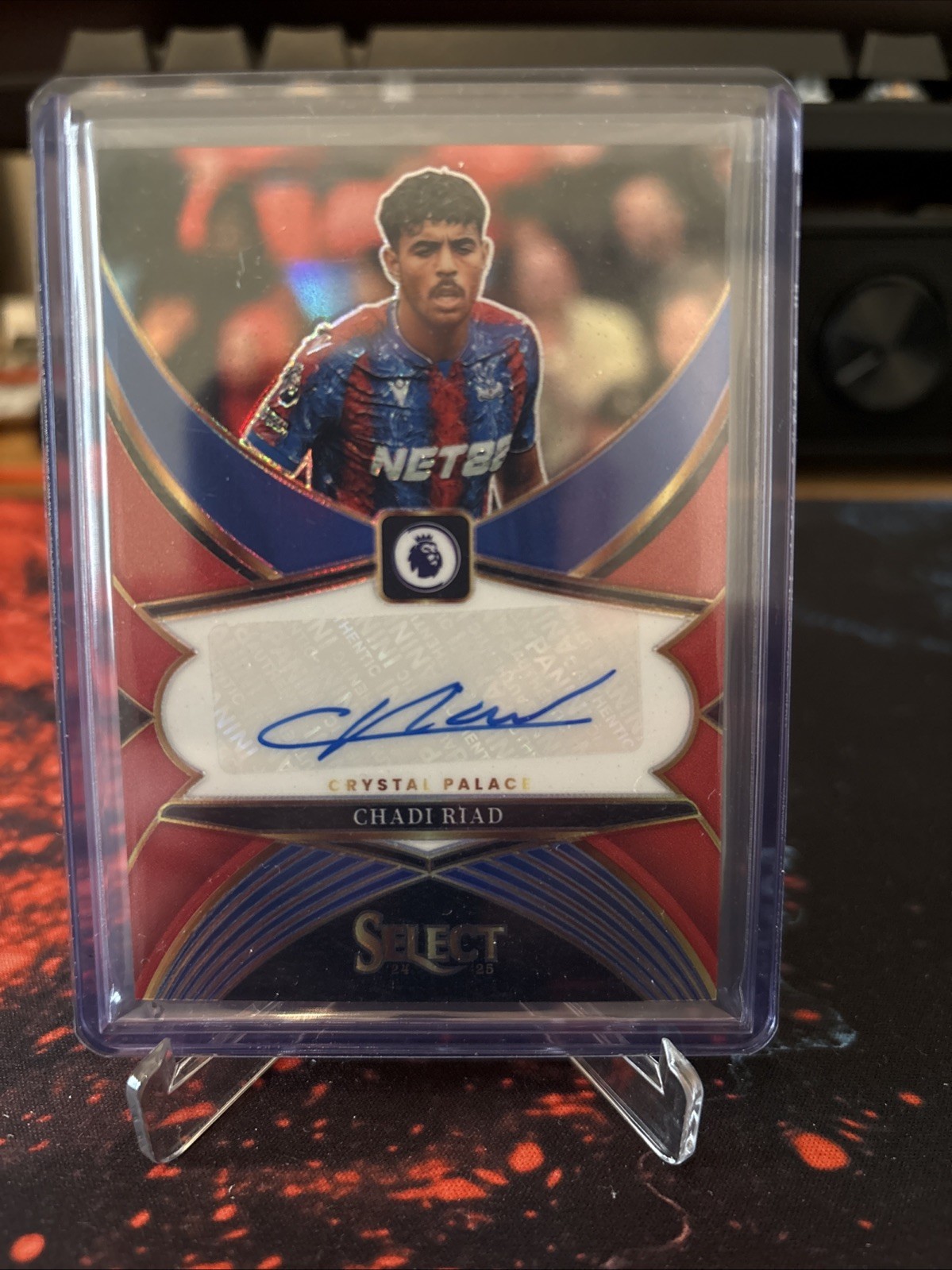Panini Select Premier League 2024-25 Crystal Palace Chadi Riad Auto for sale on Ebay