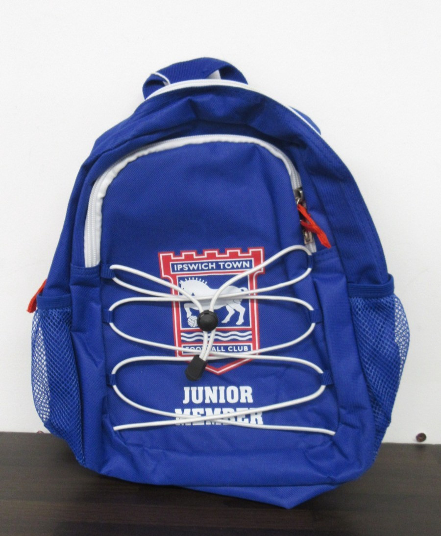 Ipswich Town Rucksack Backpack School Bag Football Club ITFC with Pockets for sale on Ebay