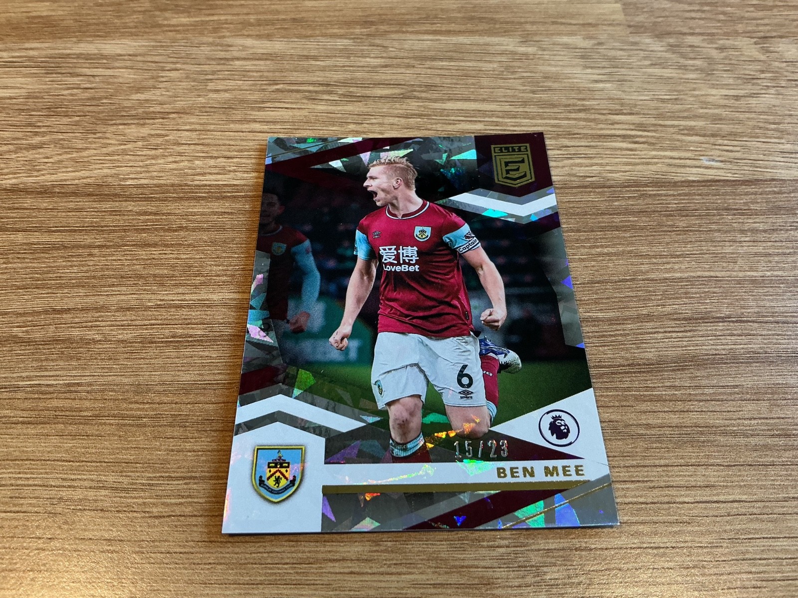 BURNLEY BEN MEE ELITE CARD 15/23 for sale on Ebay