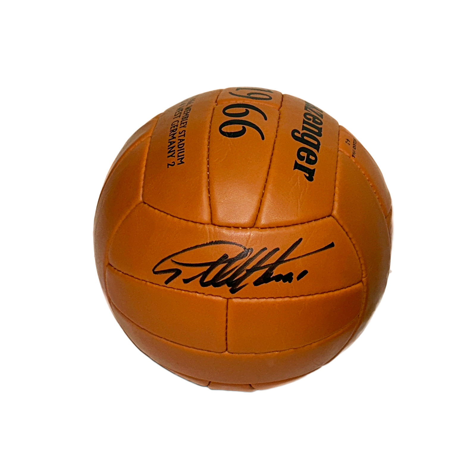 GEOFF HURST SIGNED FOOTBALL BALL SEE PROOF & COA 1966 WORLD CUP ENGLAND WEST HAM for sale on Ebay