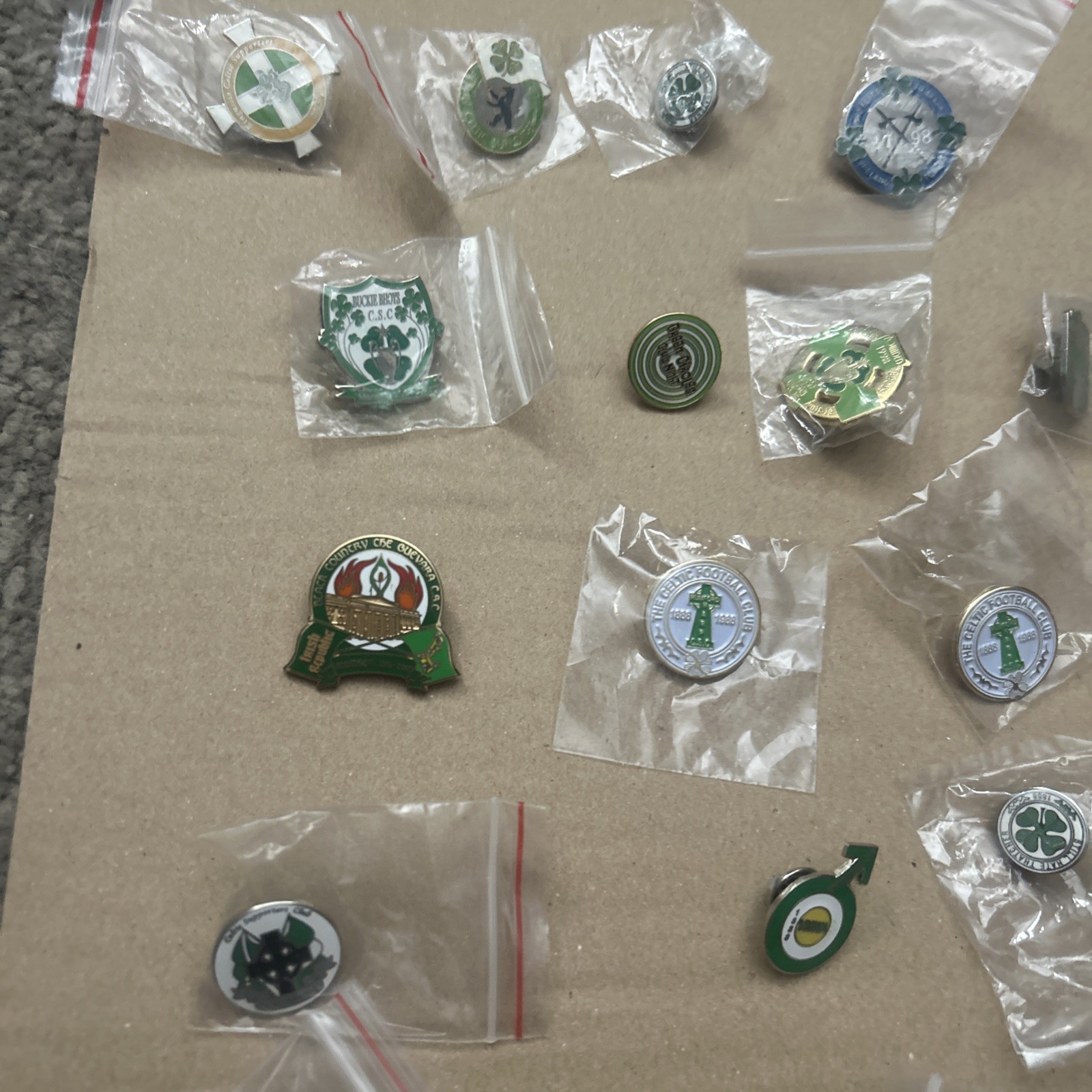 Celtic CSC badges 22 Different Some Rare for sale on Ebay