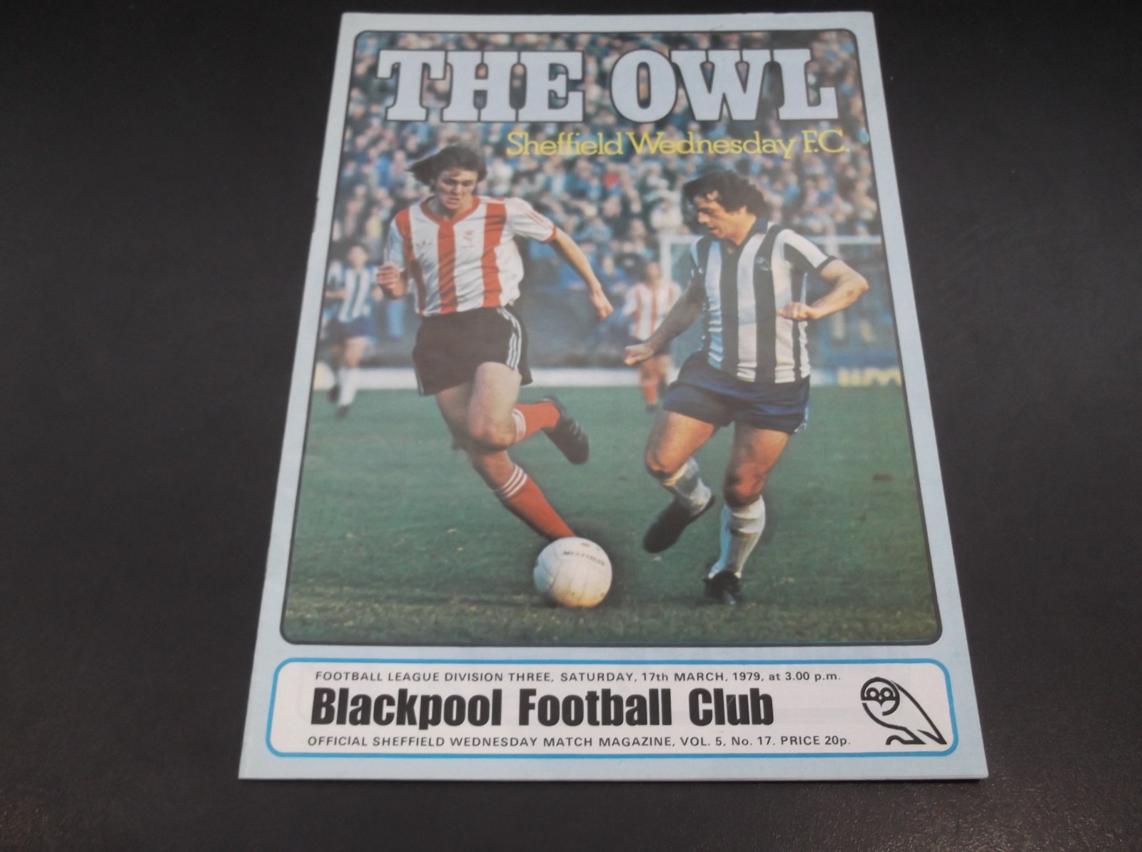 SHEFFIELD WEDNESDAY V BLACKPOOL RARE POSTPONED 17 MARCH 1979 for sale on Ebay