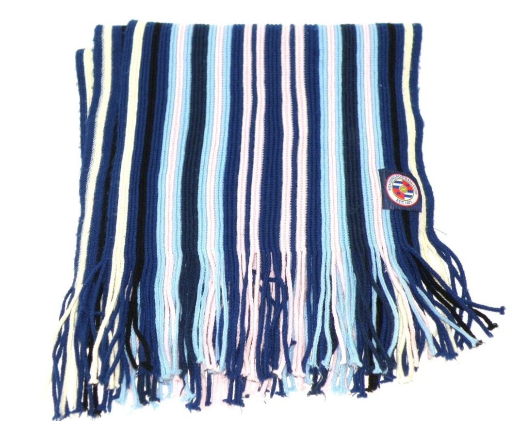 READING F.C. - OFFICIAL FOOTBALL CLUB SCARF - LONG, SCARCE & VINTAGE (OS01) for sale on Ebay