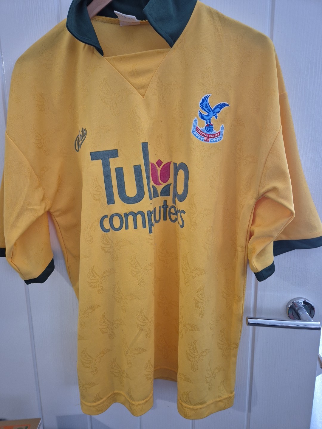 Crystal Palace Away Football Shirt 1991/1992. Bukta Vintage for sale on Ebay