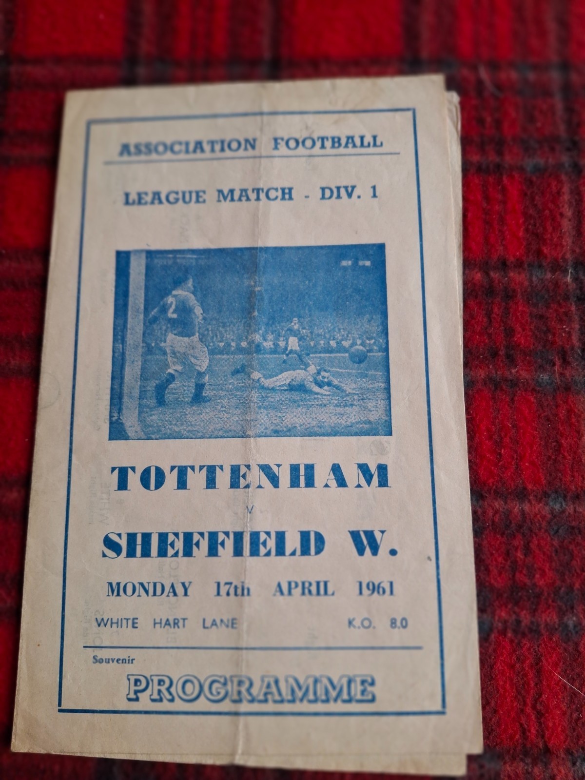 TOTTENHAM PIRATE V SHEFFIELD WEDNESDAY 1960-61 DOUBLE SEASON for sale on Ebay