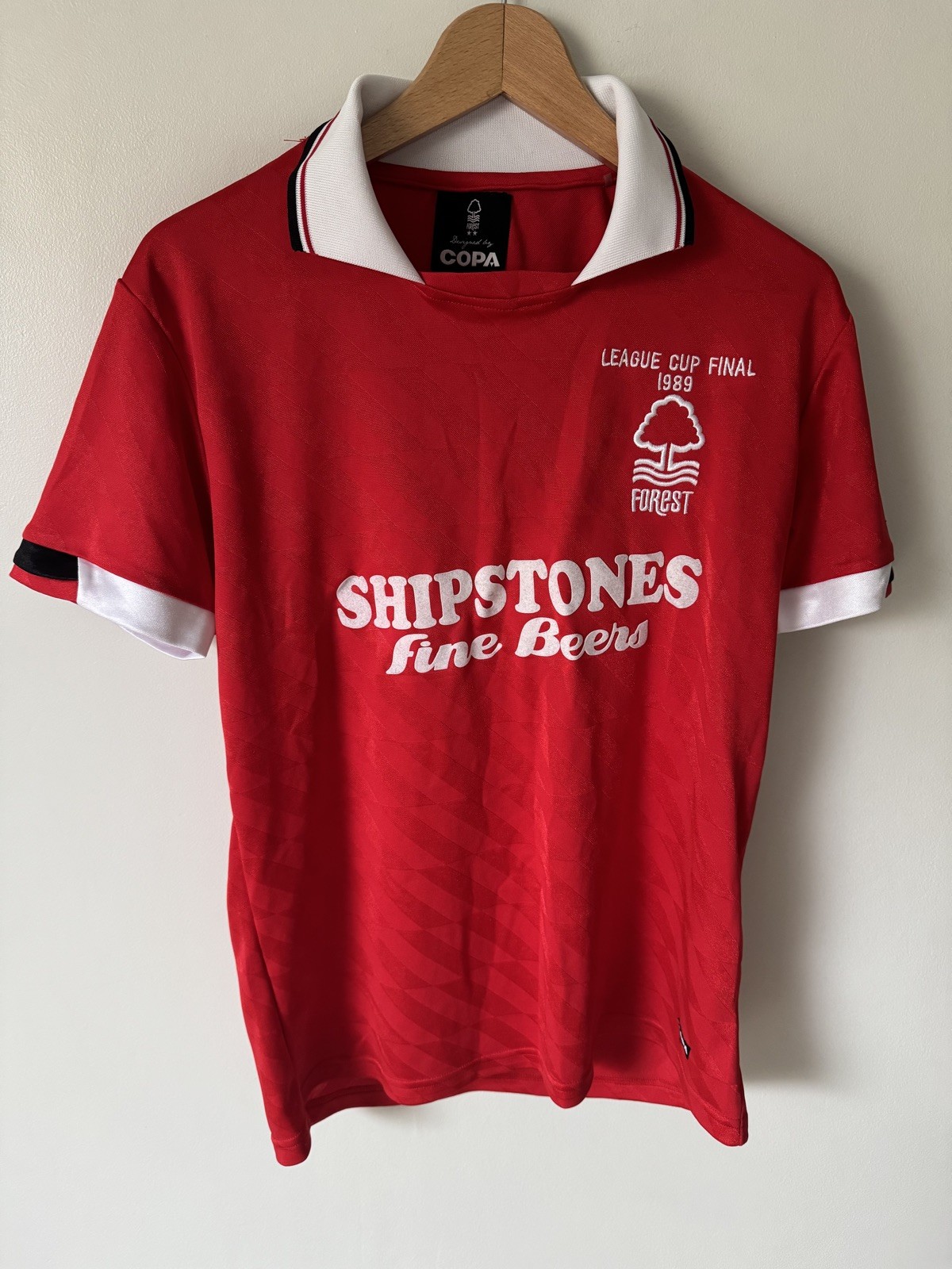 Nottingham Forest Football Copa Shirt 1989 Cup Final - Rare for sale on Ebay