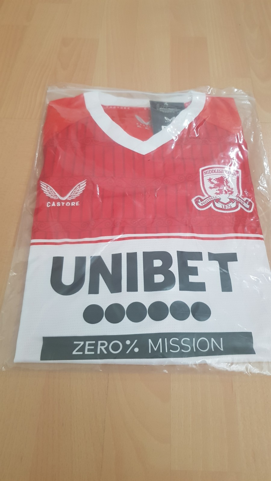 middlesbrough football shirt xl home new for sale on Ebay