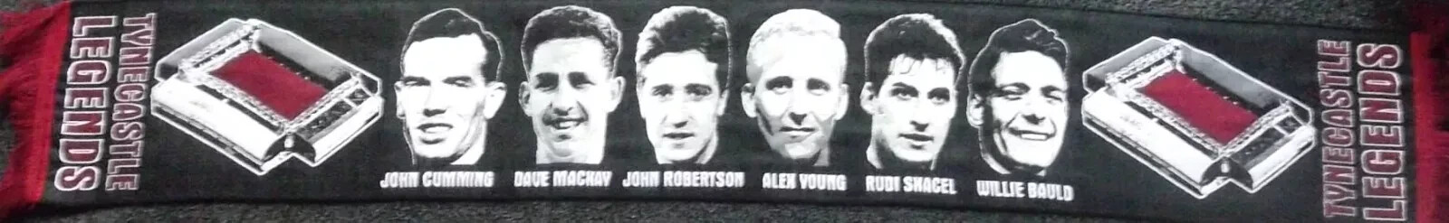 HEART OF MIDLOTHIAN HEARTS SCARF TYNECASTLE LEGENDS for sale on Ebay