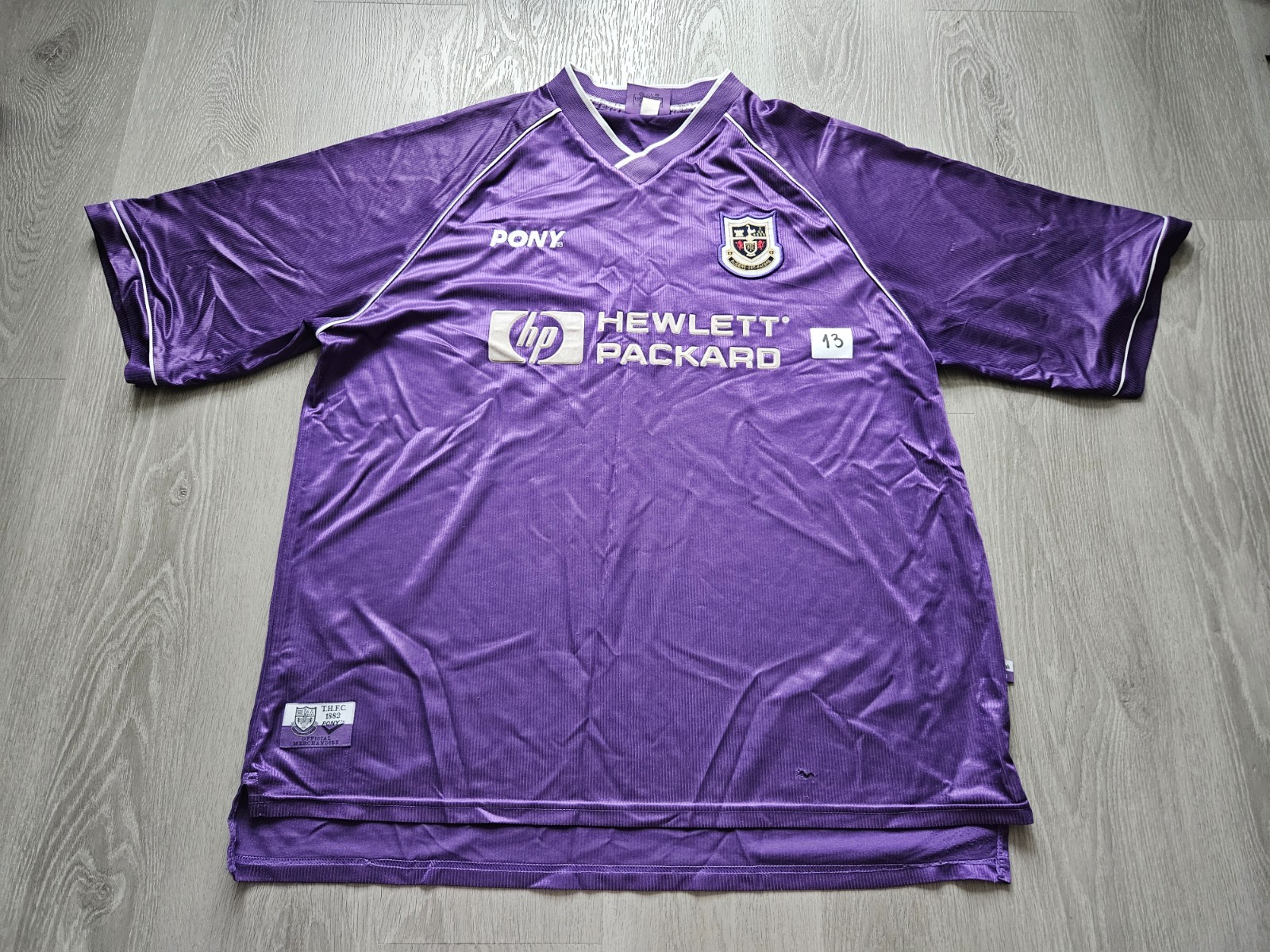 Mens PONY Tottenham Hotspur Away football shirt 1998 - 1999 Size XXL for sale on Ebay