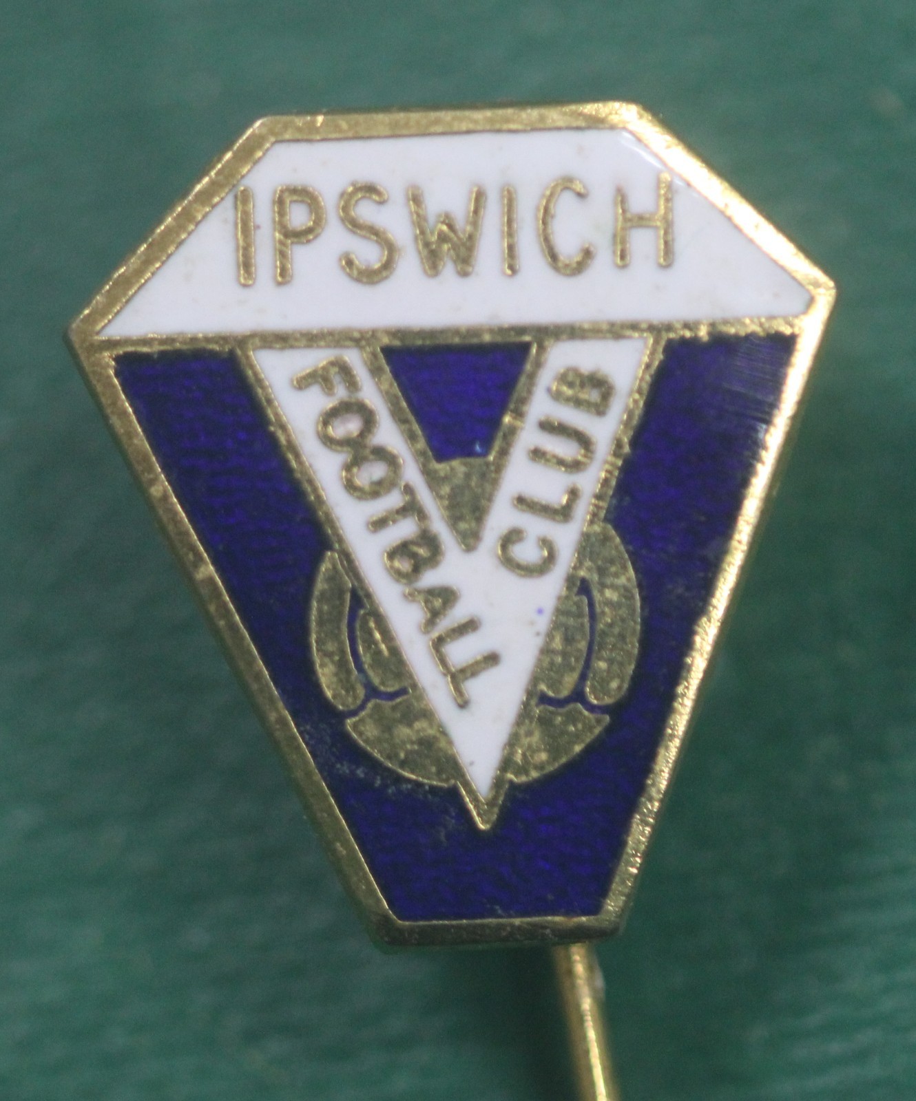 RARE England Ipswich Town FC Football Club Enamel Pin Badge for sale on Ebay