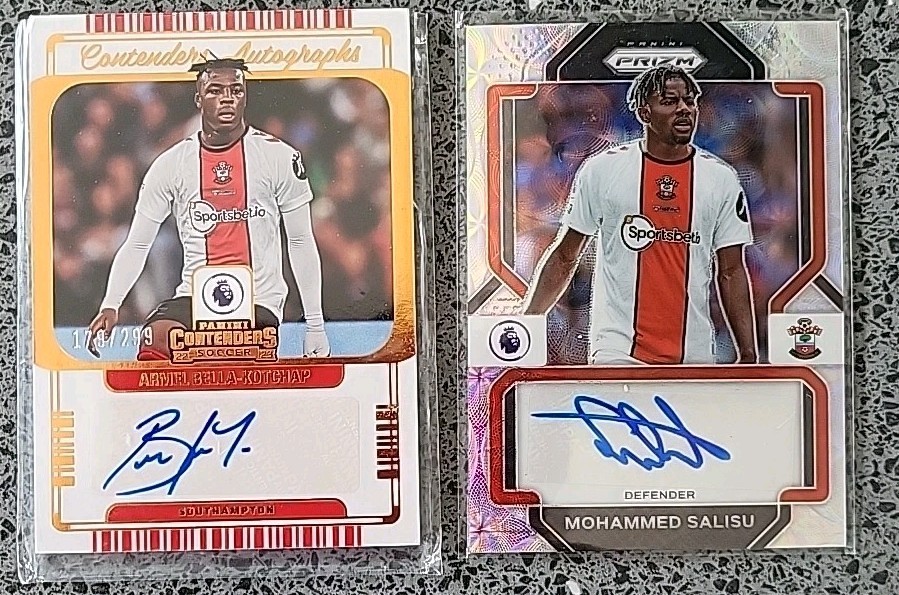 Southampton Autographed Football Cards for sale on Ebay