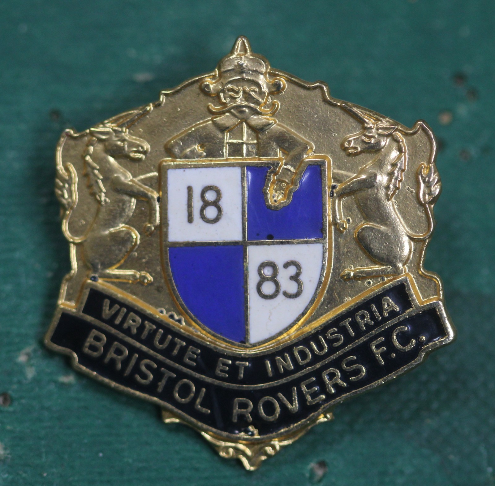 RARE England Bristol Rovers FC Football Club Enamel Pin Badge VANDANEL for sale on Ebay