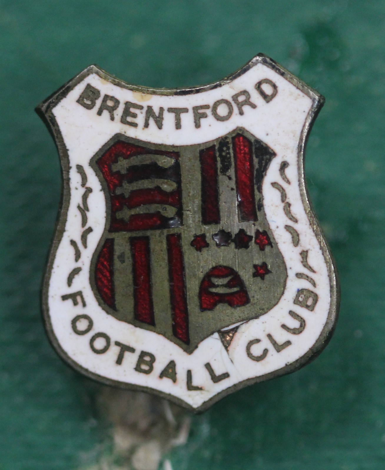 RARE England Brentford FC Football Club Enamel Pin Badge for sale on Ebay