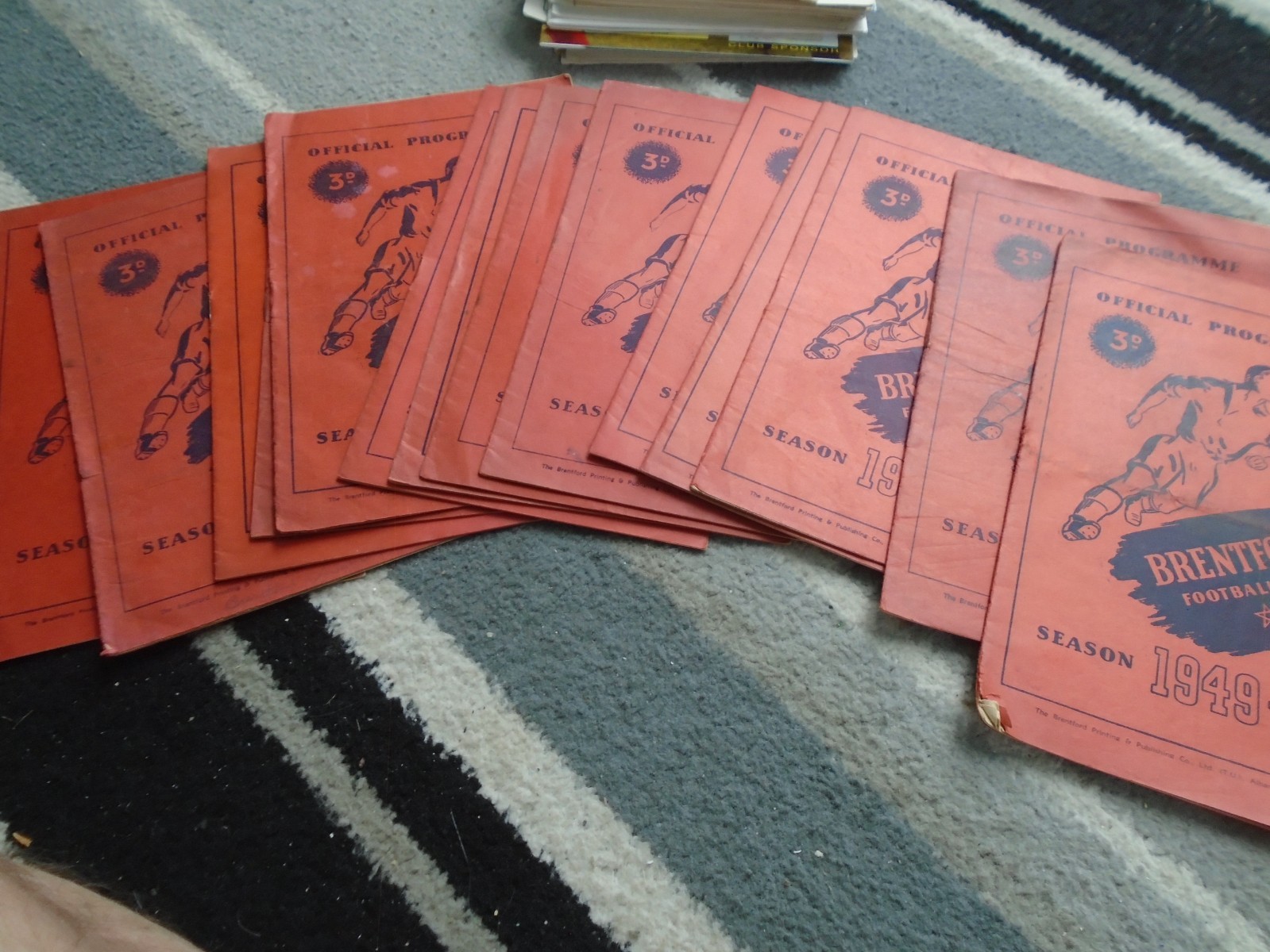 BRENTFORD HOMES 1949-50 X 14 ISSUES ALL LISTED for sale on Ebay