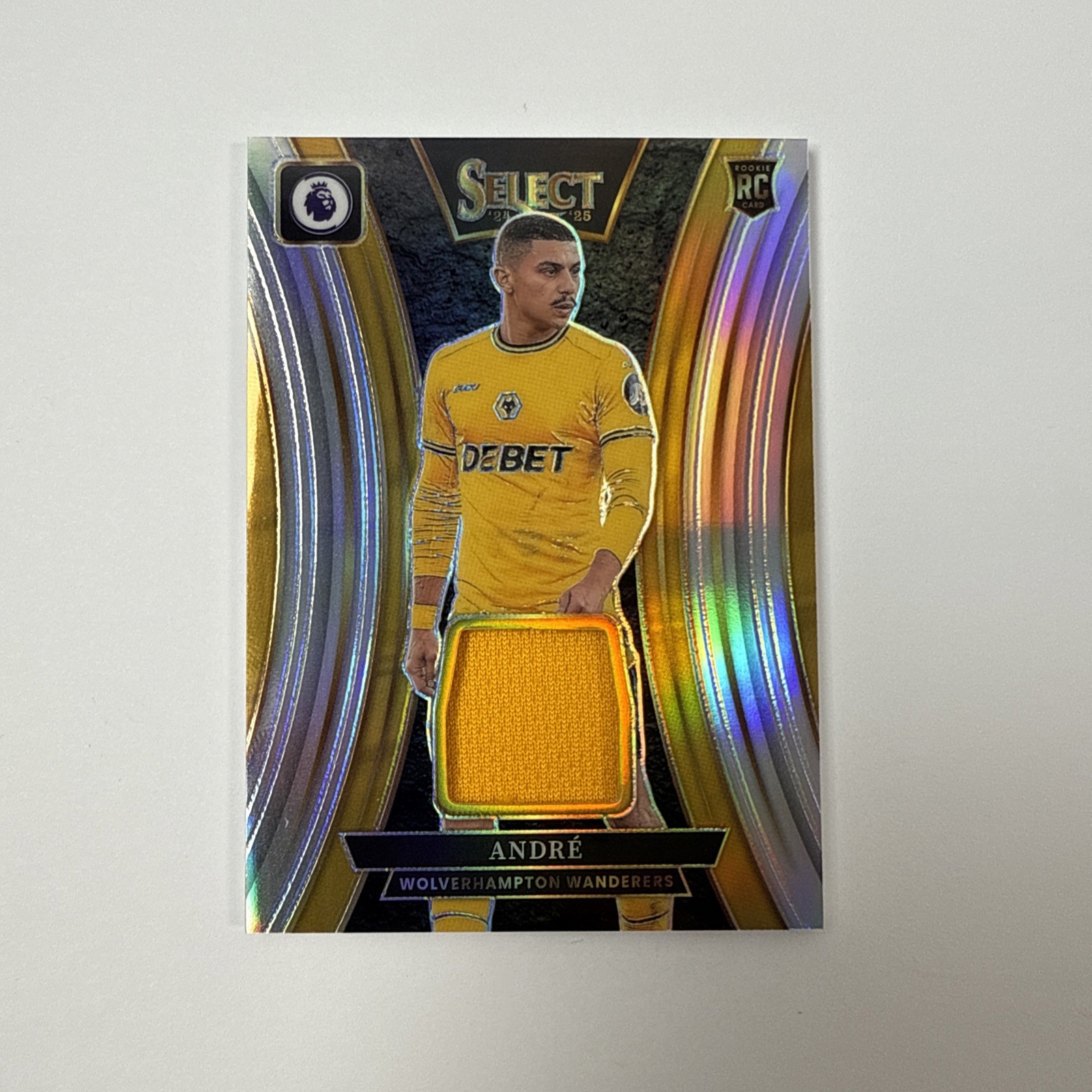 Andre RC Patch Wolves Panini Select Premier League 24-25 for sale on Ebay
