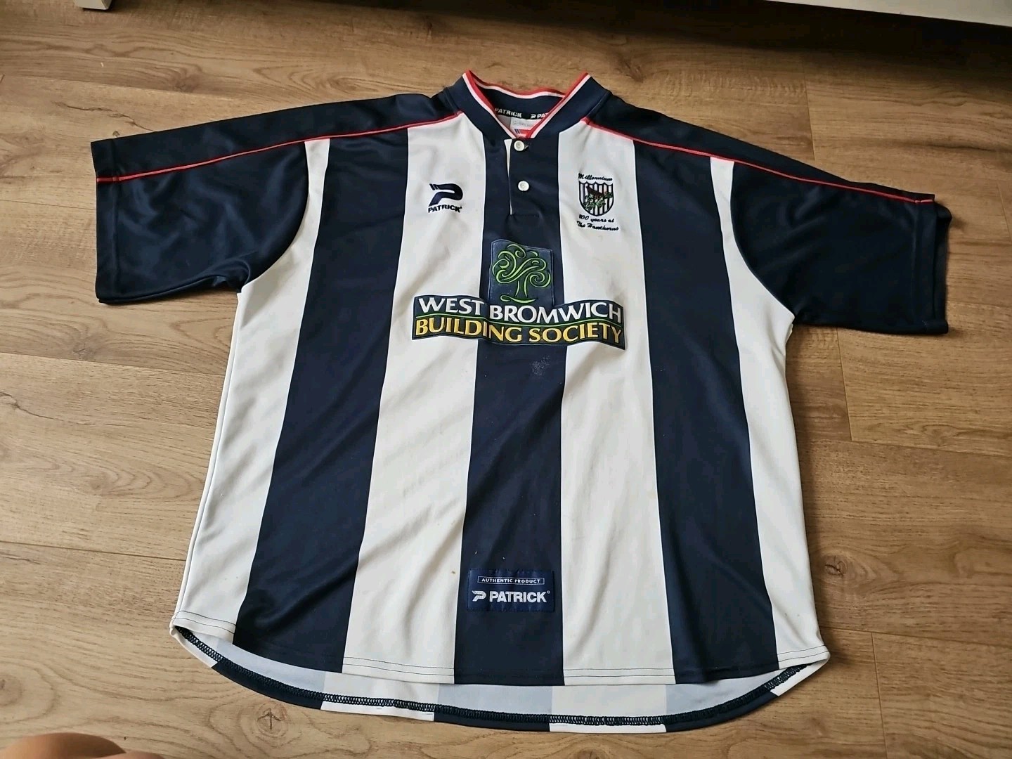 west bromwich albion shirt Size 46/48in for sale on Ebay