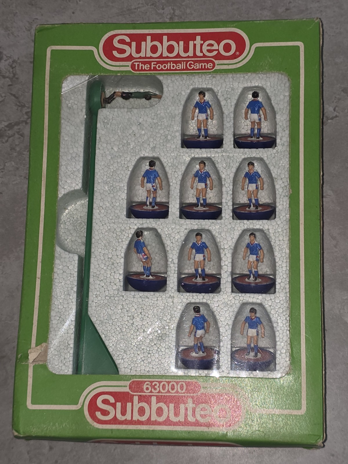 Subbuteo Glasgow Rangers Ref 655 63000 Series for sale on Ebay