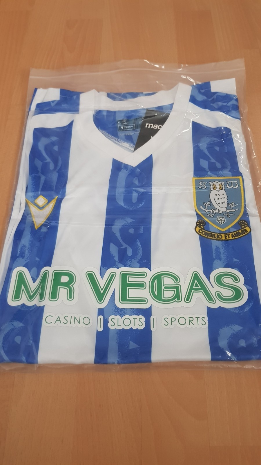 Sheffield Wednesday shirt xl home new for sale on Ebay